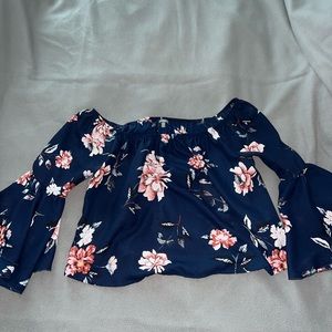Charlotte Russe floral shirt